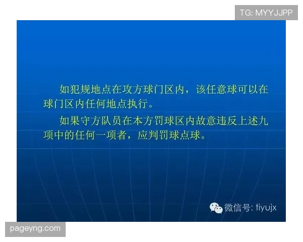 足球规则详解:标准球门尺寸及裁判判罚依据解析